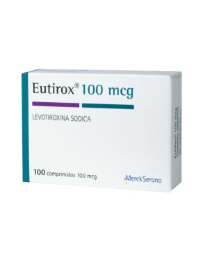Eutirox 100 mcg 100 comprimidos