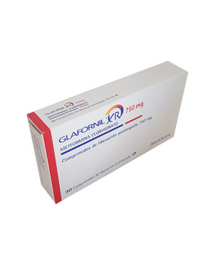 Glafornil XR 750 mg 30 comp de Liberacion Prolongada