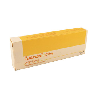 Cerazette 0.075 mg 28 comprimidos