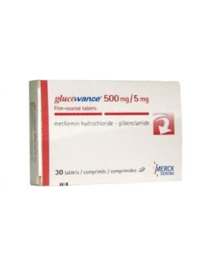 Glucovance 500/5 Mg 30 comprimidos