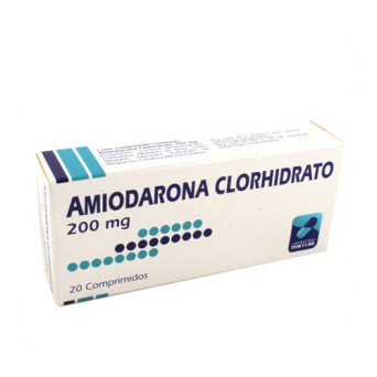 Amiodarona Clorhidrato 200 mg x 20 comp