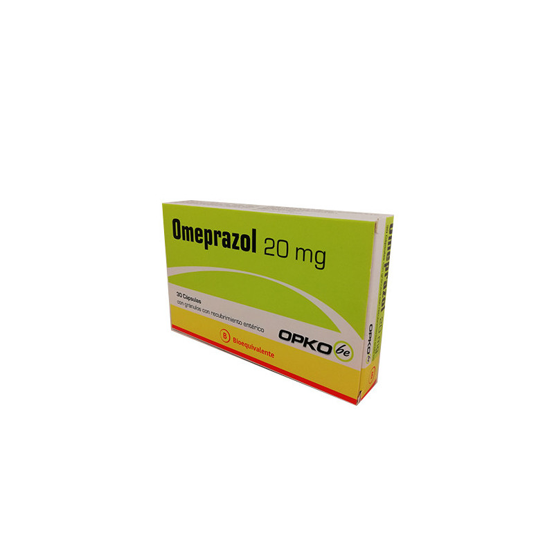 Omeprazol 20 mg x 30 Capsulas Opko