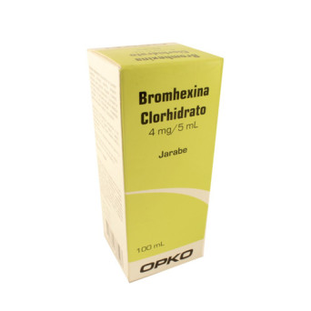 Bromhexina Infantil 4 mg Jarabe x 100 ml