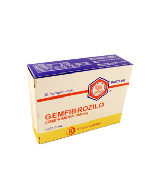 Gemfibrozilo 600 Mg 30 Comp Pasteur