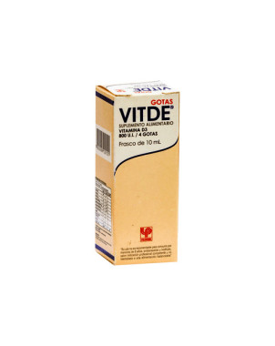 Vitde Gotas 200UI/Gota 10 mL