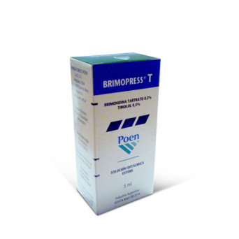 Brimopress T sol. oft. x 5 ml