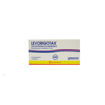 Levorigotax comprimidos 5 mg x 30