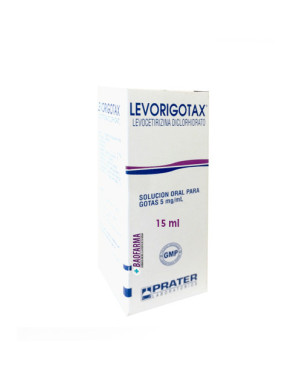Levorigotax gotas 15 mL