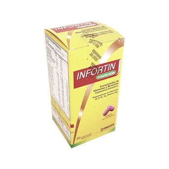 Infortin  Tuti-Fruti 30 comprimidos masticables