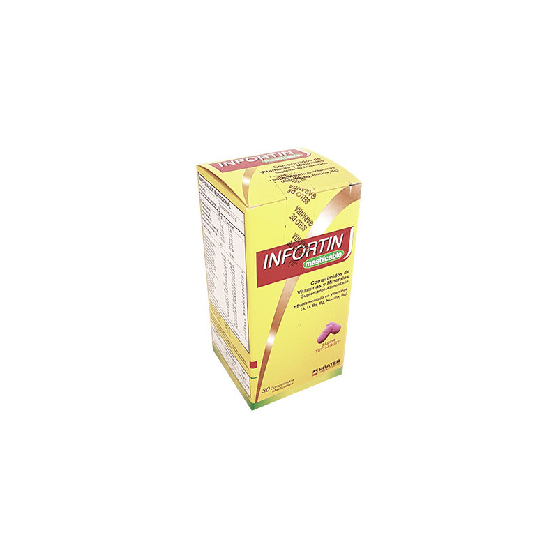 Infortin  Tuti-Fruti 30 comprimidos masticables