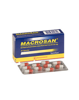Macrosan 50 mg. 20 cáps.
