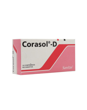 Corasol D 80/12.5 mg 30 comprimidos