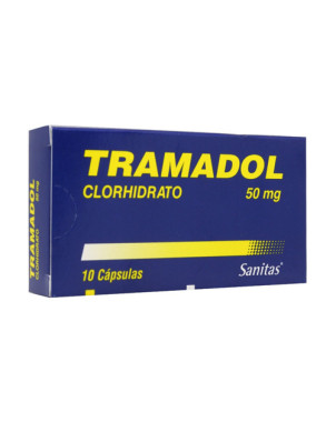 Tramadol 50 mg x 10 cáps.