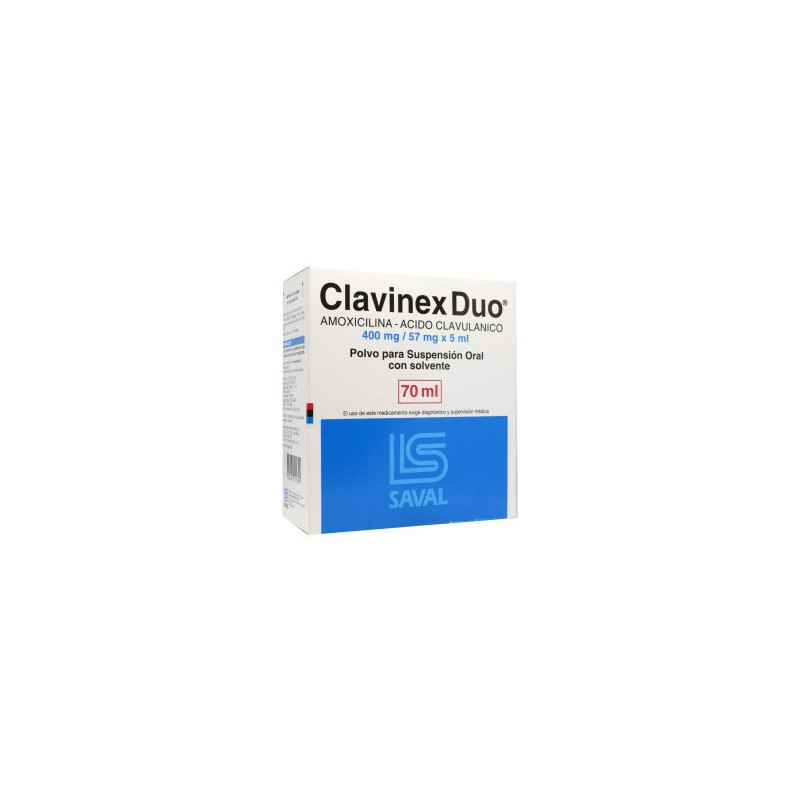 Clavinex Duo Forte Jarabe 70 mL
