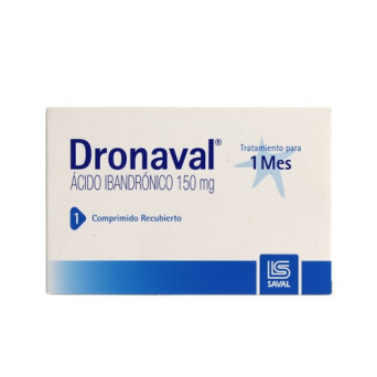 Dronaval 150 mg 1 comp   VENCE 08/2026    STOCK 1