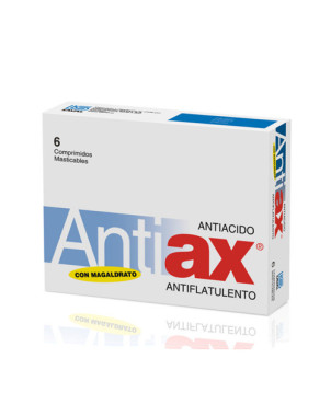 Antiax masticables x 6 comp