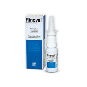 Rinoval 50 mcg Spray nasal x 120 dosis