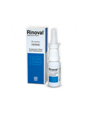 Rinoval 50 mcg Spray nasal x 120 dosis