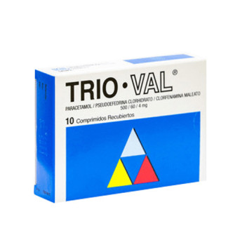 Trioval comprimidos x 10