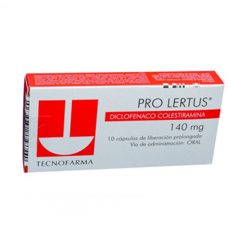 Pro Lertus 140 mg 10 cápsulas