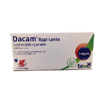 Dacam Rapi Lento inyectable 18 mg/3 mL Dosis multiple + 1 jeringa