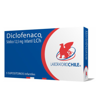 Diclofenaco infantil supositorios 12
