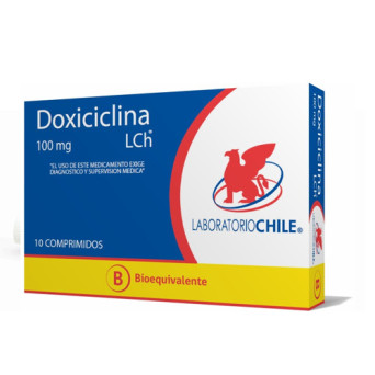 Doxiciclina 100 mg  x 10 comp