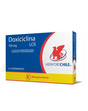 Doxiciclina 100 mg  x 10 comp