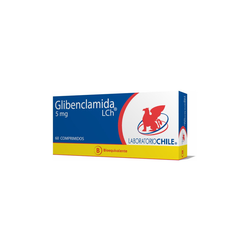 Glibenclamida 5 mg. 60 comp.