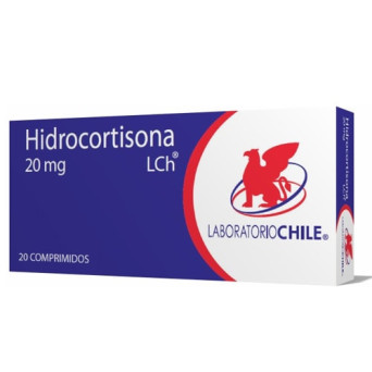 Hidrocortisona 20 mg 20 comprimidos Venc 09-2025 Stock 2