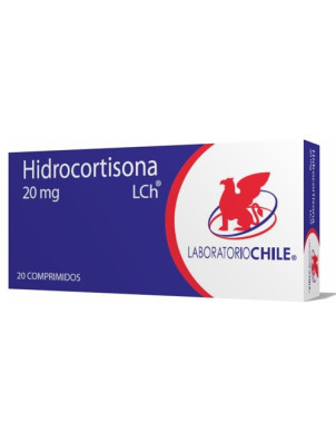 Hidrocortisona 20 mg 20 comprimidos Venc 09-2025 Stock 2