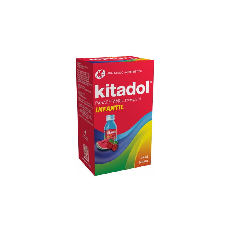 Kitadol Jarabe infantil 120 mg/5mL 60 mL
