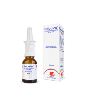 Nebulex suspensión para nebulización nasal 50 mcg/dosis 120 dosis