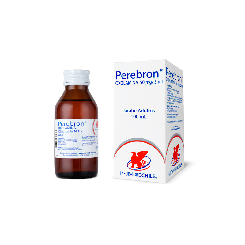 Perebron adulto jarabe 50 mg/5 ml x 100 ml