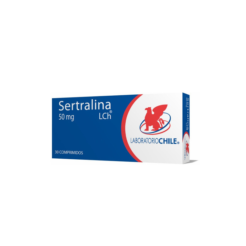 Sertralina 50 mg x 30 Lab. Chile