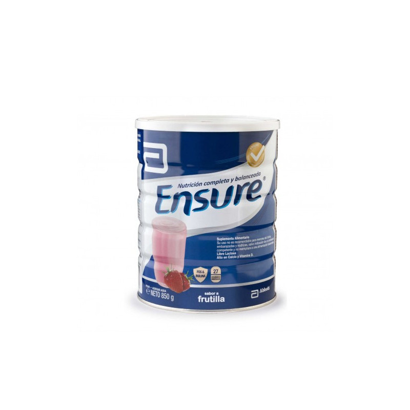 Ensure Frutilla 850 gr   VENCE 30/07/2026   STOCK 1
