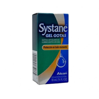 Systane Gel oft. Gotas x 10 mL    VENC 08/2026  STOCK 1