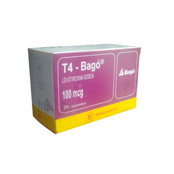 T4 - Bagó 100 mcg x 50 comprimidos