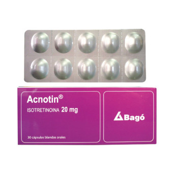 Acnotin 20 mg 30 cápsulas blandas