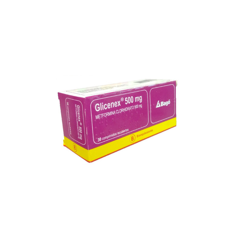 Glicenex 500 mg. 30 comp.