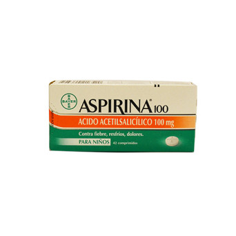 Aspirina 100 mg x 42 comp