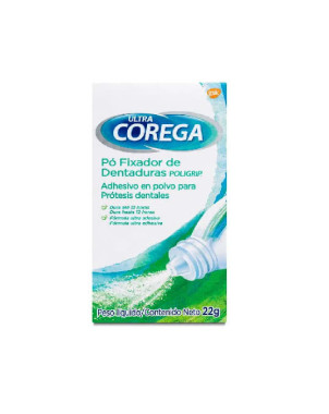 Corega Polvo Adhesivo x 22 Gr