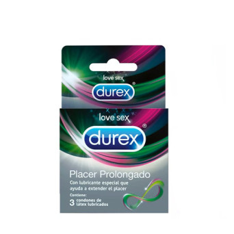 Durex Preservativo Placer Prolongado x 3