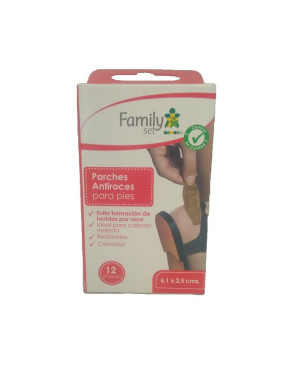 Family Set Parche Antiroces para Pies x 12