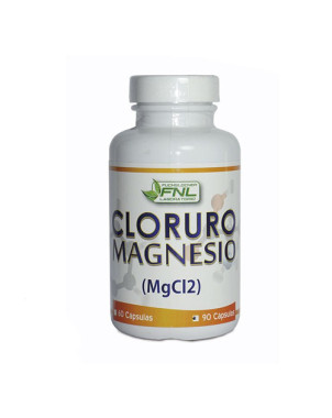 Cloruro de Magnesio 500 mg 90 Capsulas FNL