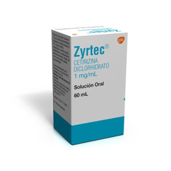 Zyrtec 1mg/Ml 60 Ml    VENCE 08/2026   STOCK 1