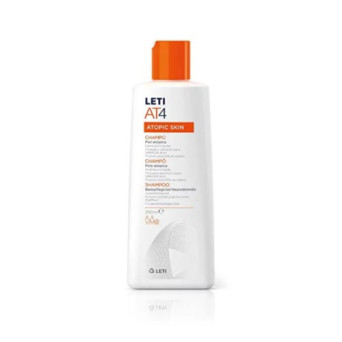 Leti AT4 Shampoo Piel Atópica 250 mL Champu   VENCE 09/2026   STOCK 1
