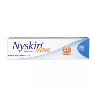Nyskin 0.1% Crema Dermica 35 g   VENCE 09/2026   STOCK 1