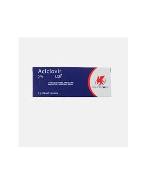 Aciclovir Crema 5% 5 Gr. Lab. Chile