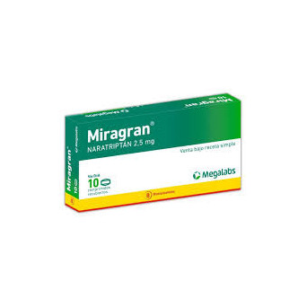 Miragran 2,5 mg. 10 comp.
